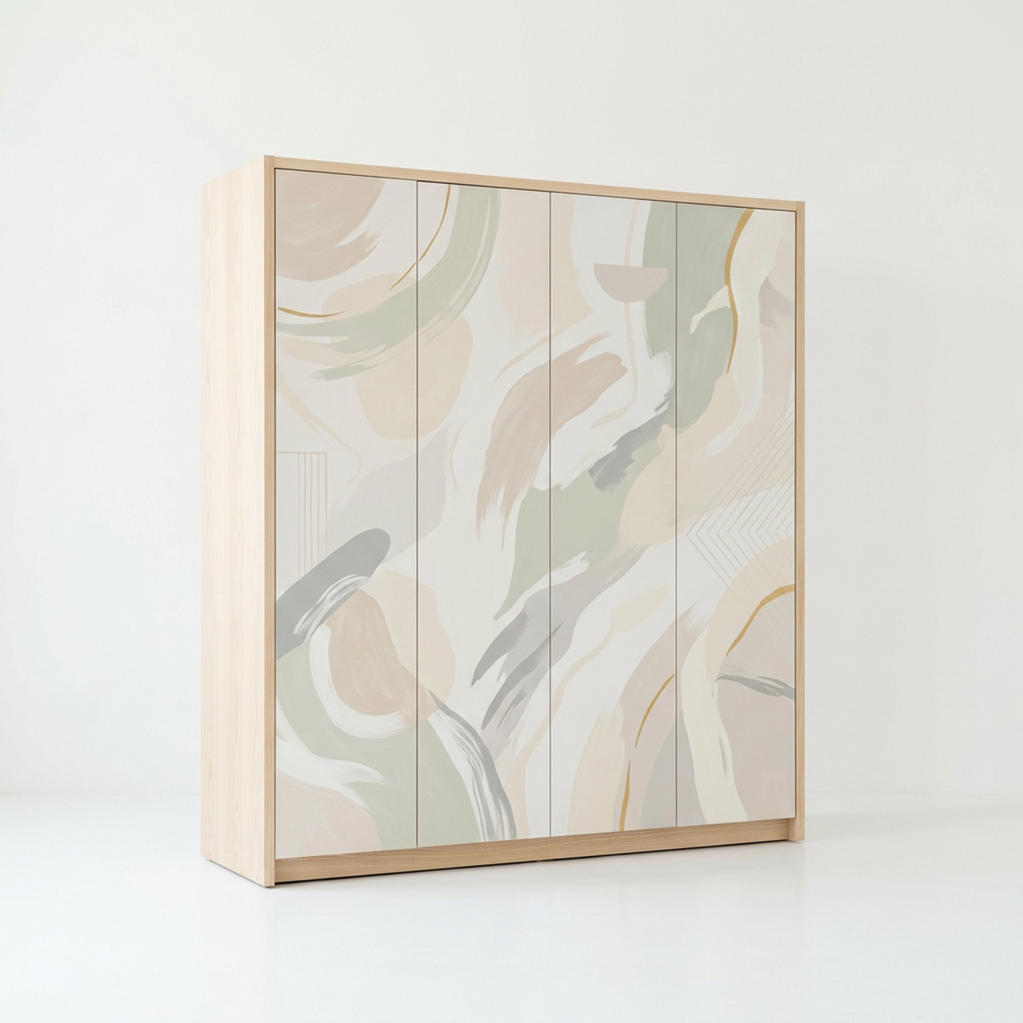 Modern Minimalist Art Wardrobe / Storage Cabinet