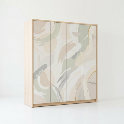 Modern Minimalist Art Wardrobe / Storage Cabinet