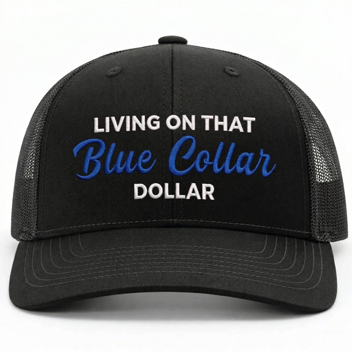 Blue Collar Dollar Trucker Hat🎁Buy 3 Free Shipping