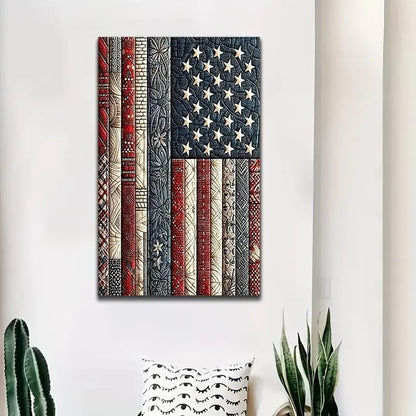 💎🇺🇸 American Flag DIY 5D Diamond Painting Kit❤️(Beginner-Friendly!)