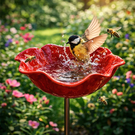 2026 Mother's Day Gifts-Handmade Metal Flower Garden Stake