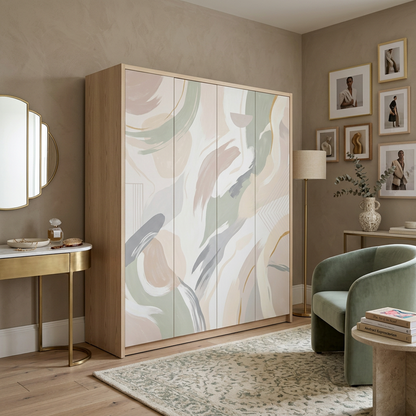 Modern Minimalist Art Wardrobe / Storage Cabinet