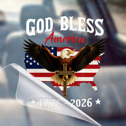 🔥 LIMITED TIME OFFER - 250th Anniversary United States Of America High Quality UV DTF 3D Decal