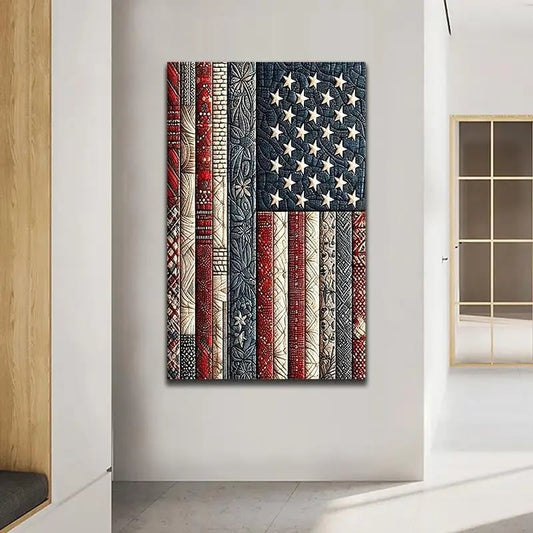 💎🇺🇸 American Flag DIY 5D Diamond Painting Kit❤️(Beginner-Friendly!)