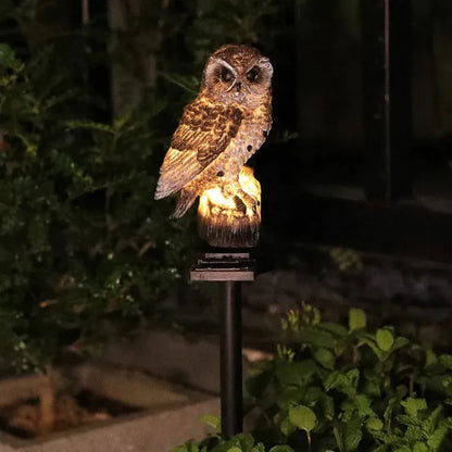 Waterproof Solar Owl Light